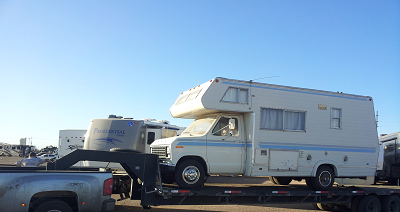 Motorhome Hauling  - 800-462-0038